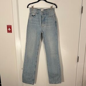 Anine Bing Women's Denim Jeans in Light Blue